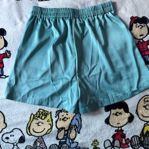 Teal bermudas size large